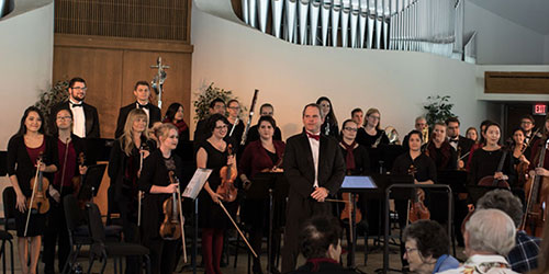 Concordia Performing in CU Center for Reformation Symphony