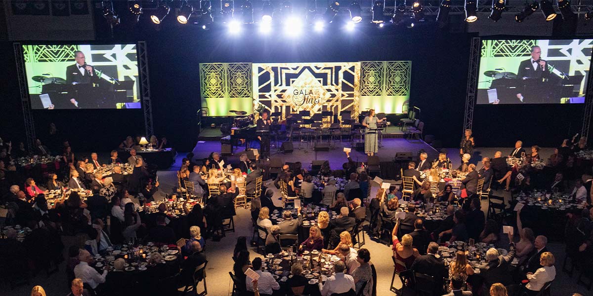 Gala of Stars stage