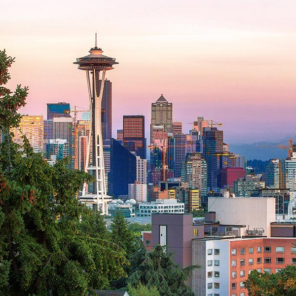 Skyline view of Seattle