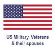 US Military, Veterans, and Spouses