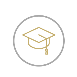 Graduation cap icon