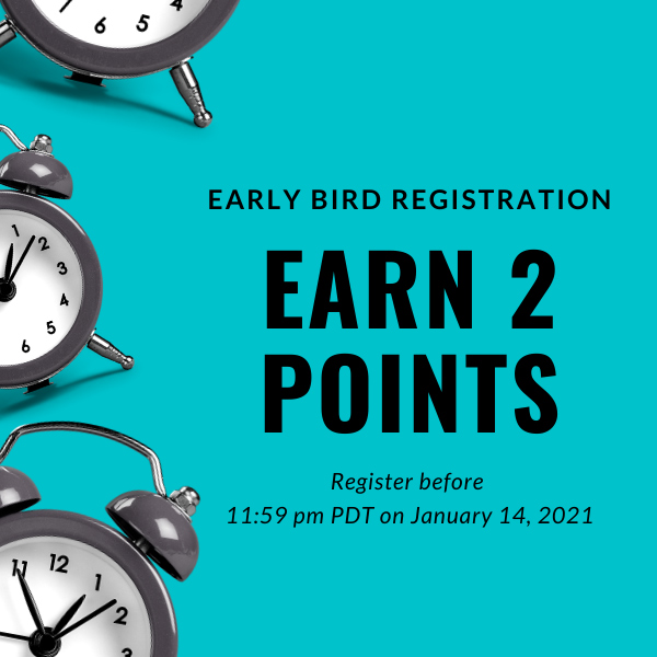 Early Bird Registration
