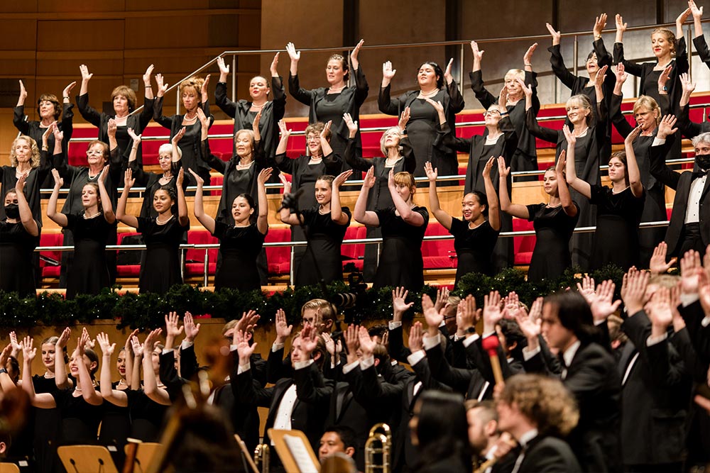 Choir performance