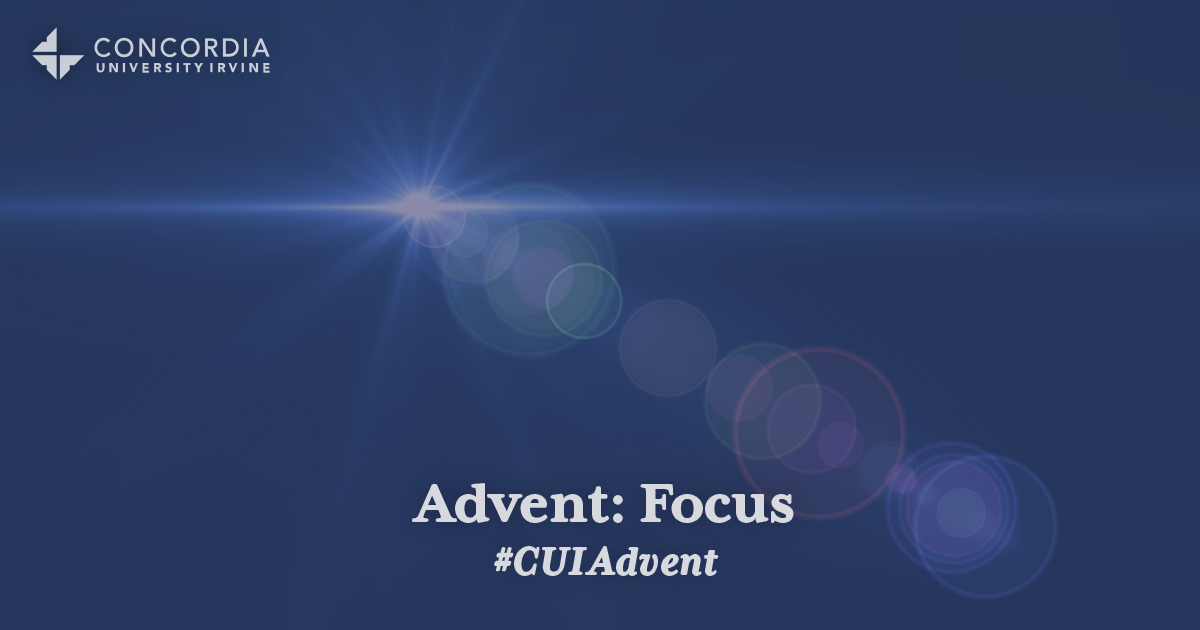Advent 2021 Devotions Concordia University Irvine