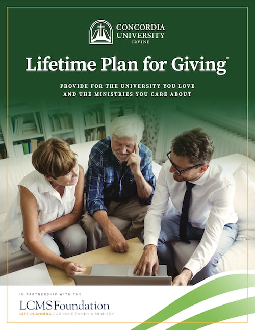 Lifetime Plan for Giving