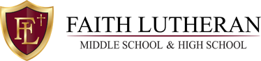 Faith Lutheran High School Logo