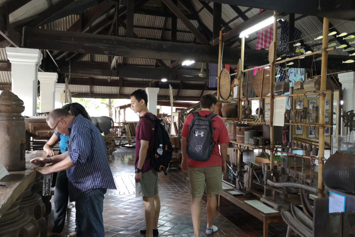 At the Ja Thawee Folk Museum, Phitsanulok City, Phitsanulok Province, Thailand