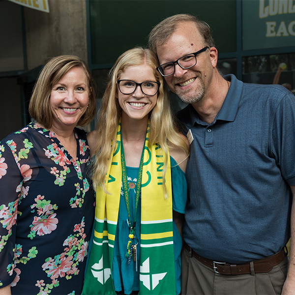 Parents with students