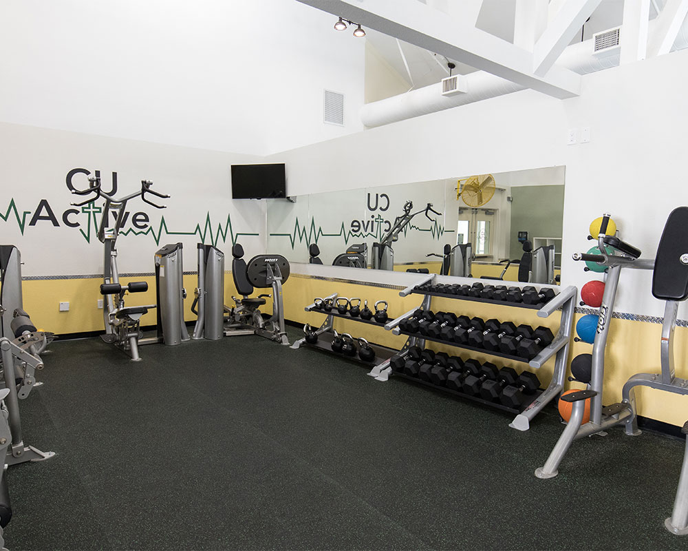 Students training at CU Active