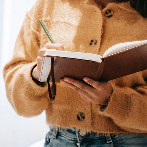 Student journaling
