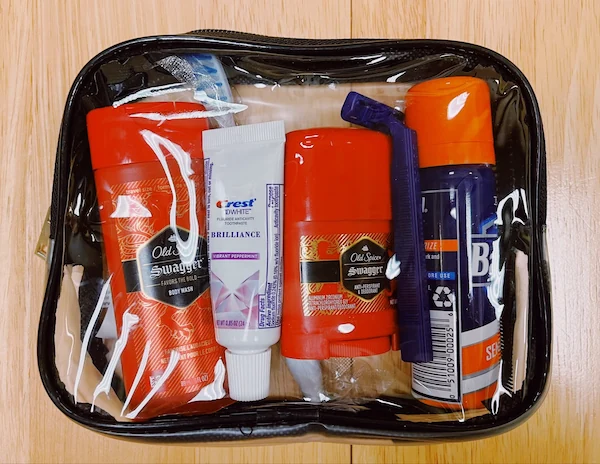 personal hygiene bag