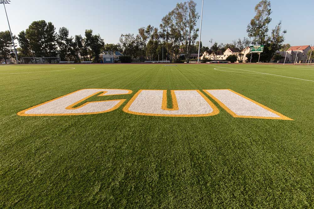 The field for soccer and lacrosse at Concordia