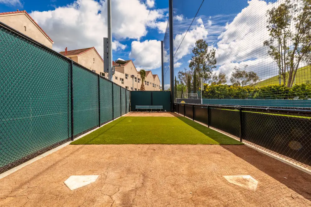 New warm-up area for Concordia Eagles softball players