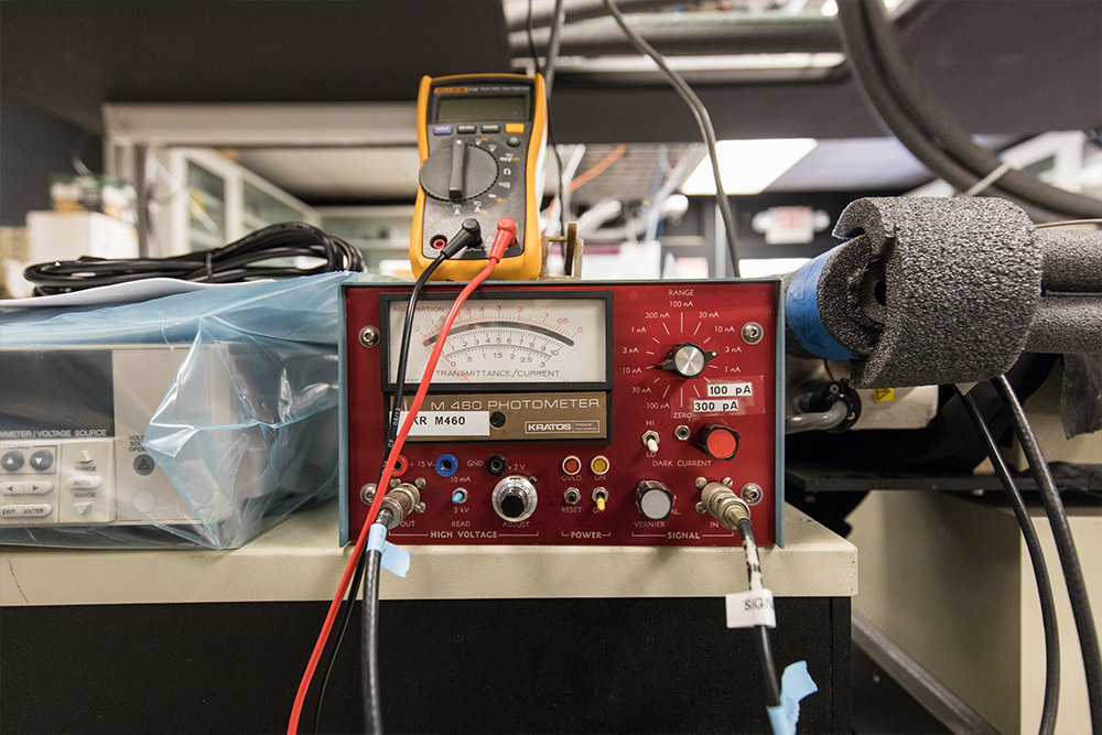  A photometer in the Spectroscopy lab at Concordia