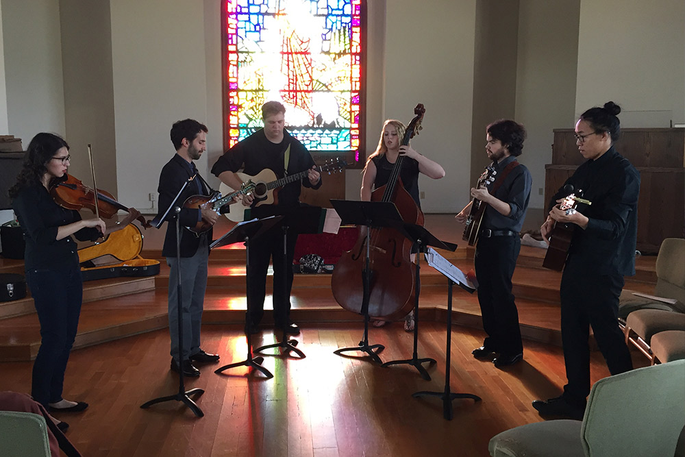 Performers in the Good Shepherd Chapel