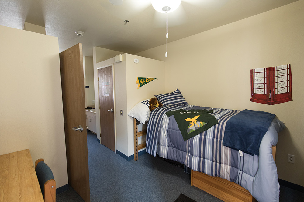 A dorm  room in Chi Rho
