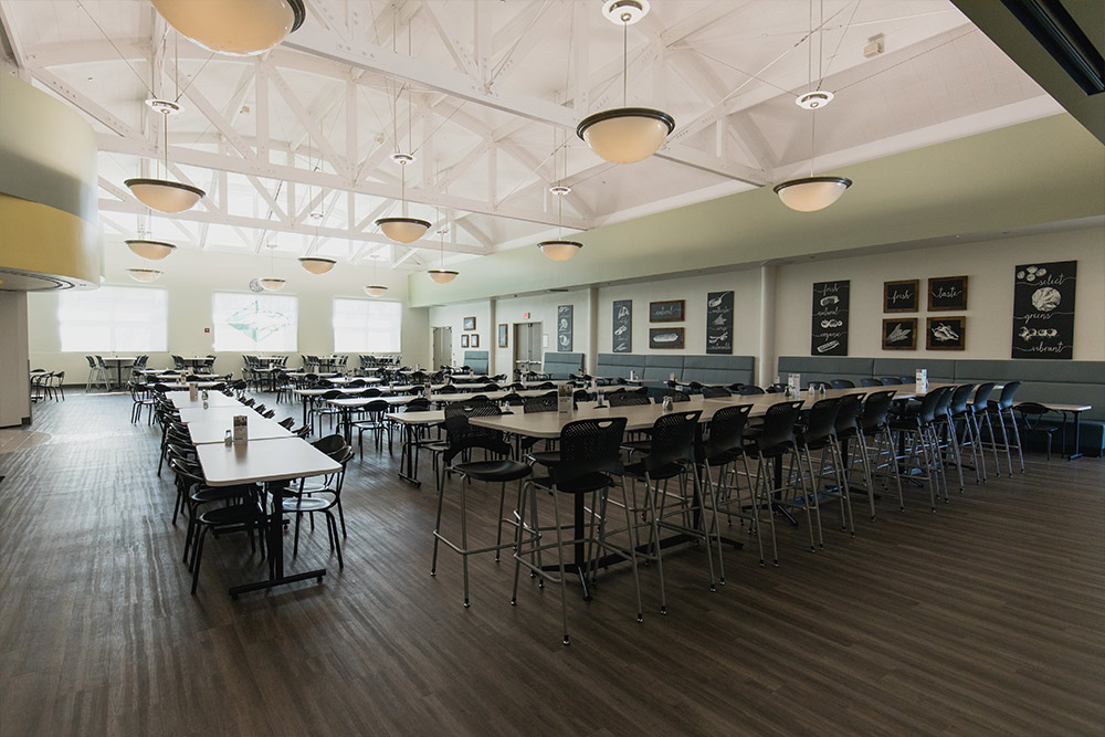 The Dining Hall in the Student Union at Concordia