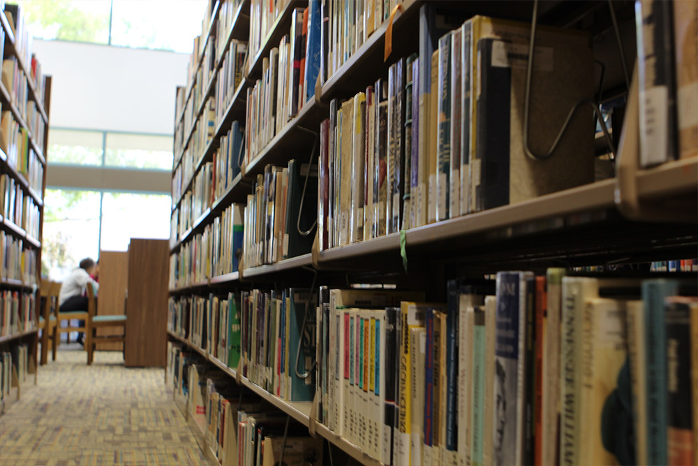 The main library contains over 75,000 print books and journals and over 200,000 Ebooks, all of which can be reserved and renewed online.