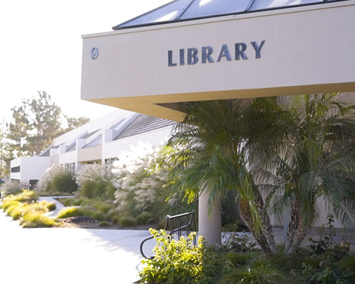 Out of the Theatre, Arts & Library building