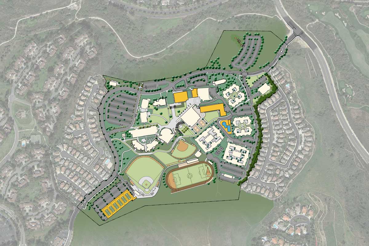 CUI map showing areas of improvements in phase three