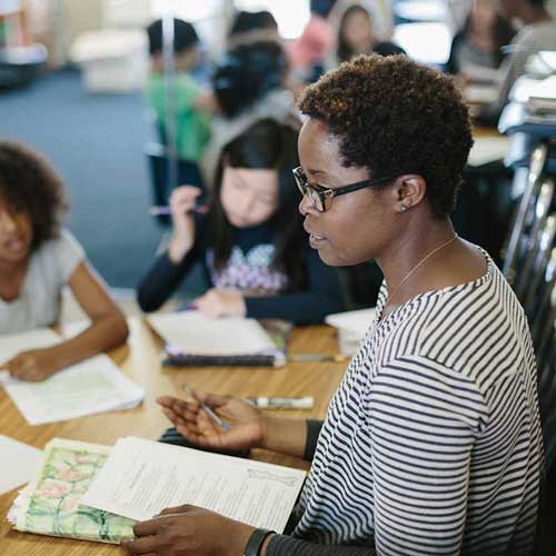 teacher counseling students