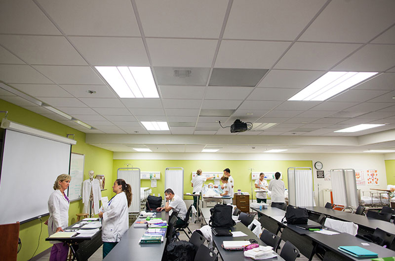 Nursing classroom