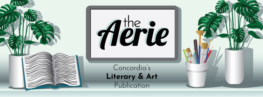 the aerie, Concordia's literary and art publication