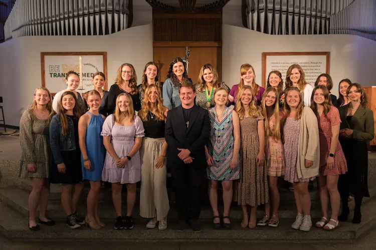 Female attendees at Celebration of Ministry