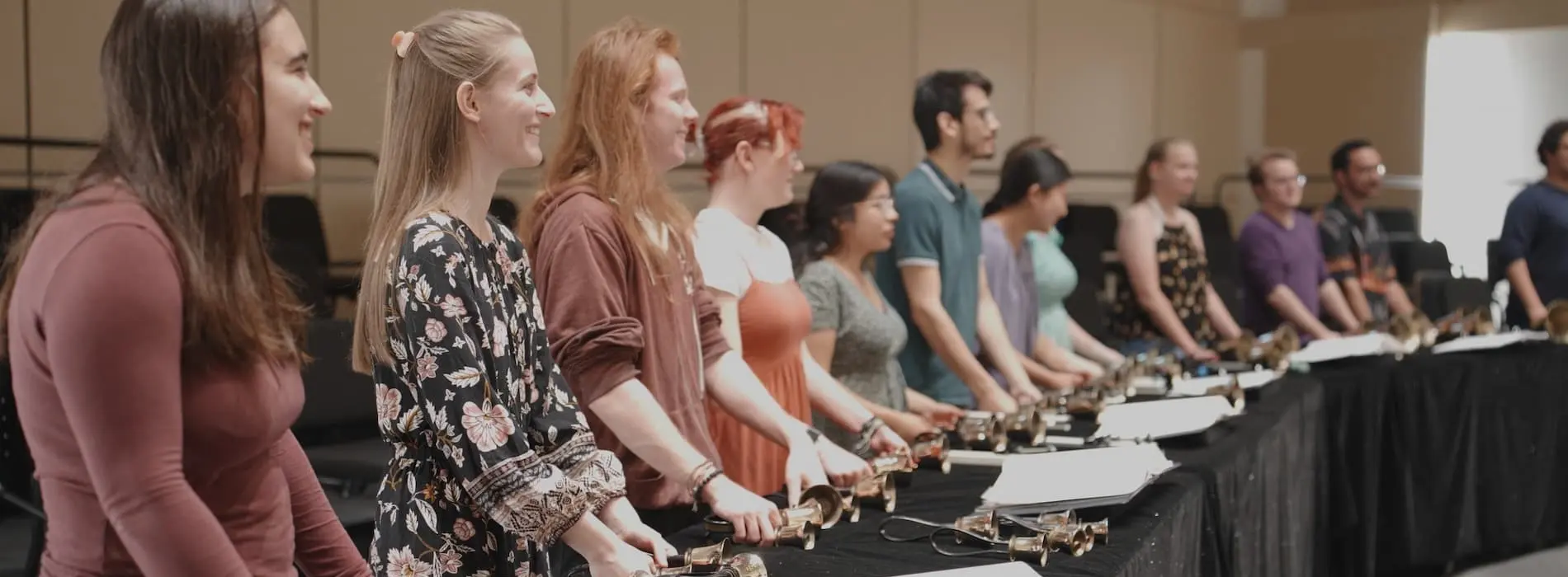 Spirit Bells group playing handbells