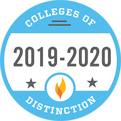 2019-2020 College of Distinction Badge