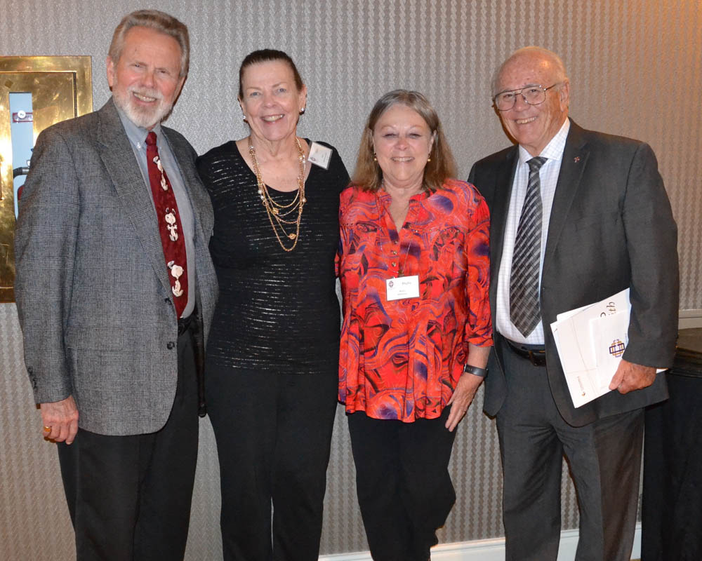 John Bernstein, Mary (Martensen) Smith, Phyliss Johnstone, Doug Johnstone