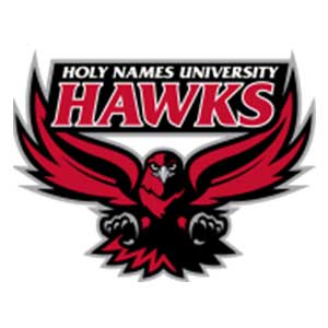 Holy Names University hawks logo