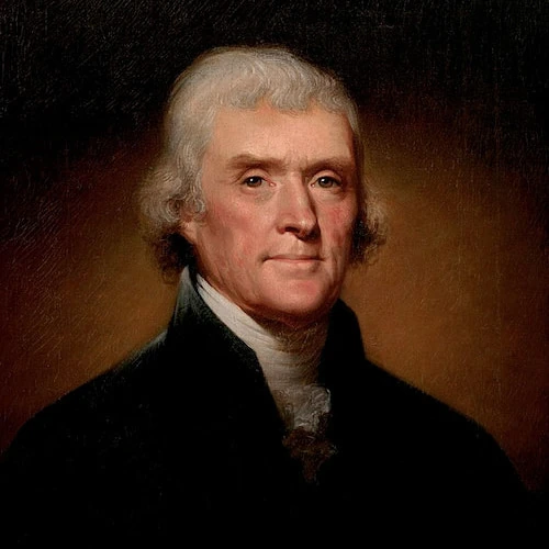 portrait of Thomas Jefferson