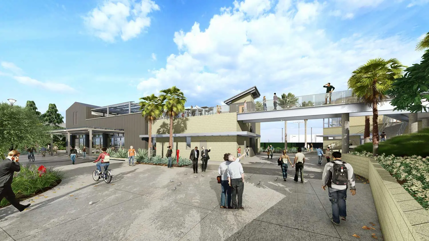 Rendering of the new gym facilities