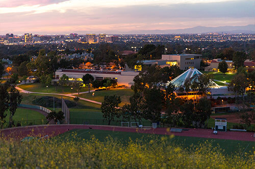 CUI Campus from French Hill