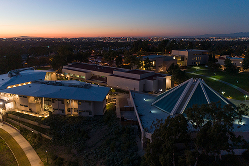 CUI campus from French Hill