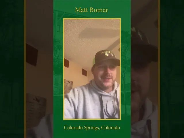 Alumni Testimonial - Matt Bomar