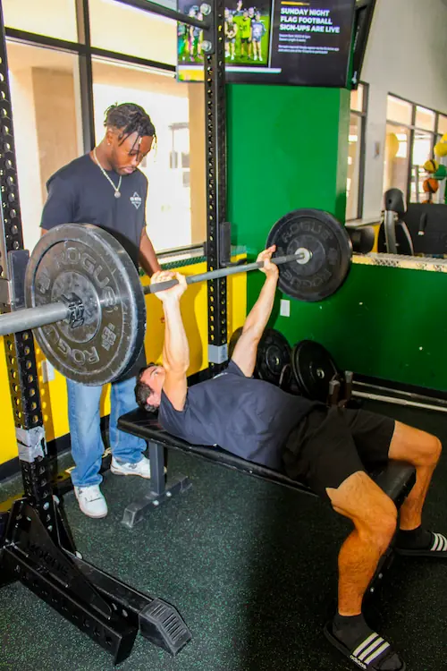 Students training at CU Active