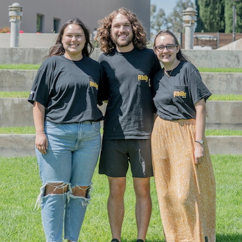 Leah Sugita, Harrison Schmidt, and Elizabeth Sedgwick