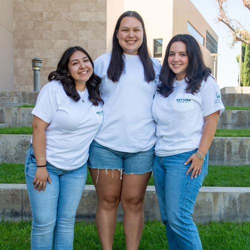 Daniela Mendoza, Leah Sugita, and Maria Gomez