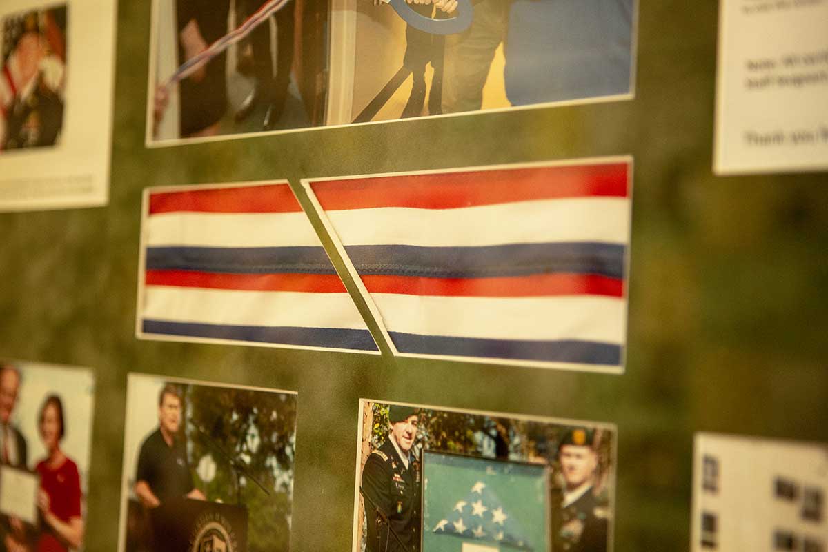 Photos of veterans in a collage