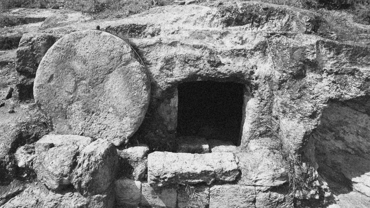 Opened Tomb