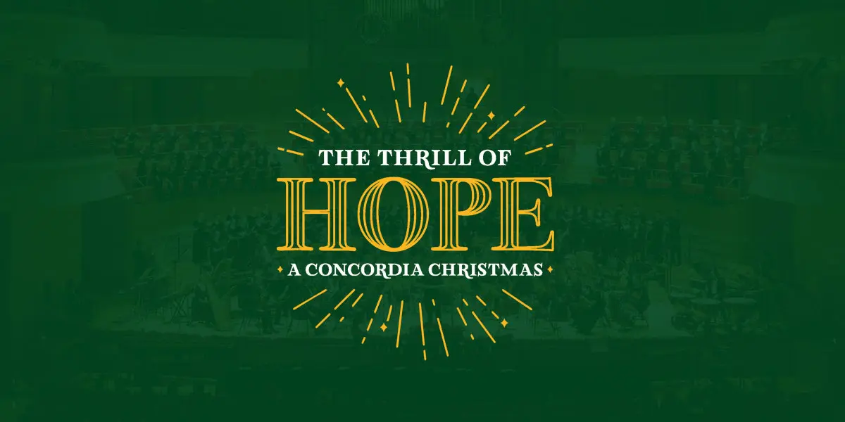 A Thrill of Hope
