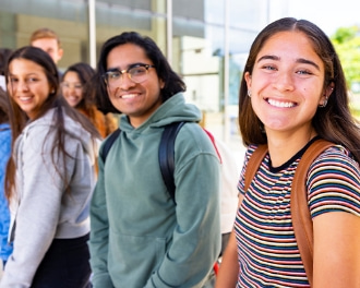 Concordia students on campus