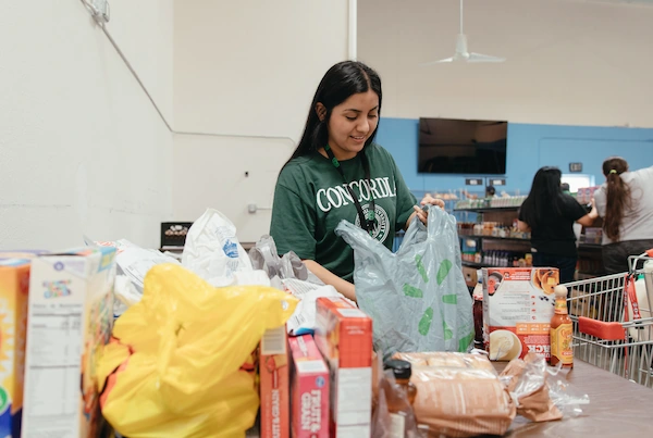 Evelyn Volunteering