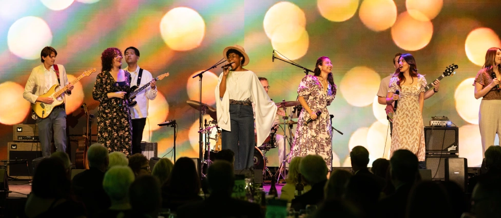 Kaitlyn Bills performing on stage