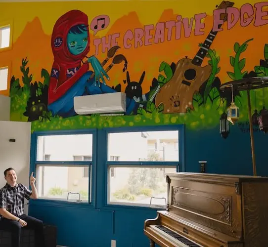 Surf Club Mural