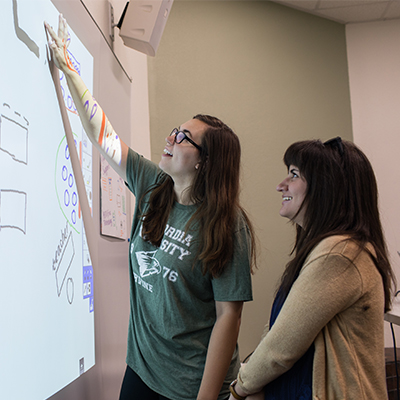 Rooms in motion: A variety of furniture types and potential configurations open up new possibilities for teaching.