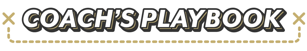 A black background with white text