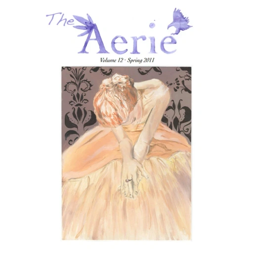 A magazine cover with a woman in a dress